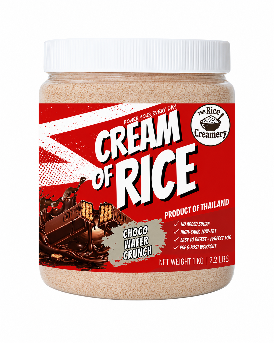 Choco Wafer Crunch - 1Kg - Image 2